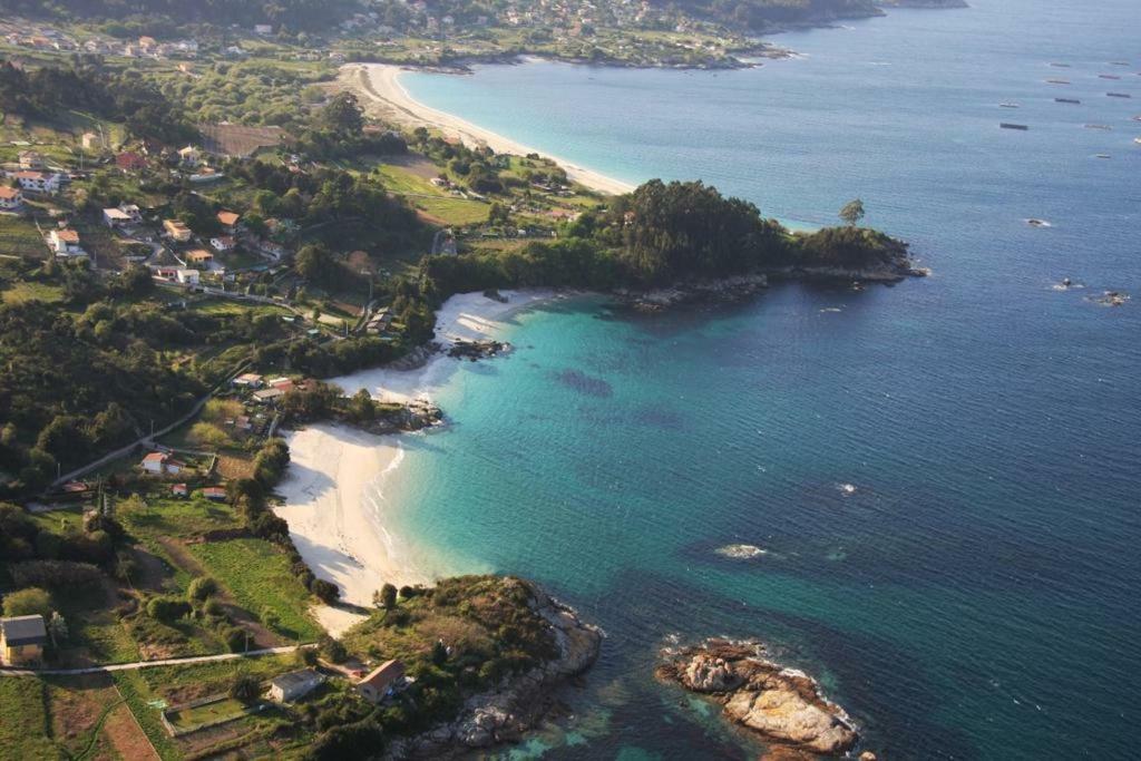 Casa Apartamento A Pie De Playa Areabrava - En Cangas - Hio -Galicia- Espana Buitenkant foto